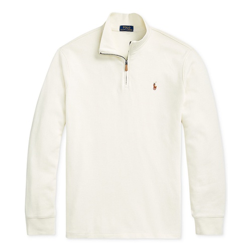 폴로 랄프로렌 Mens Estate Rib Cotton Quarter Zip Pullover