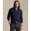 Mens Estate Rib Cotton Quarter Zip Pullover