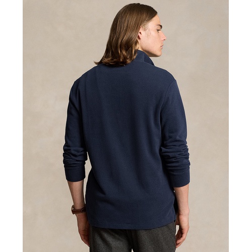 폴로 랄프로렌 Mens Estate Rib Cotton Quarter Zip Pullover