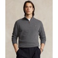 Mens Estate Rib Cotton Quarter Zip Pullover