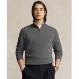 Mens Estate Rib Cotton Quarter Zip Pullover