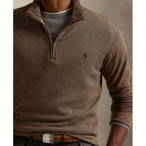 폴로 랄프로렌 Mens Luxury Jersey Herringbone Pullover