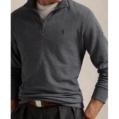 폴로 랄프로렌 Mens Luxury Jersey Herringbone Pullover