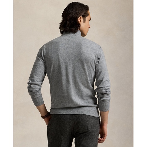 폴로 랄프로렌 Mens Luxury Jersey Quarter Zip Pullover