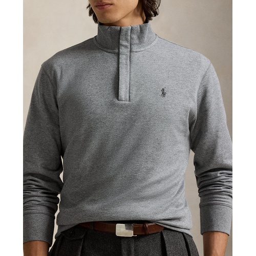 폴로 랄프로렌 Mens Luxury Jersey Quarter Zip Pullover