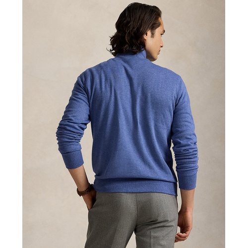 폴로 랄프로렌 Mens Luxury Jersey Quarter Zip Pullover