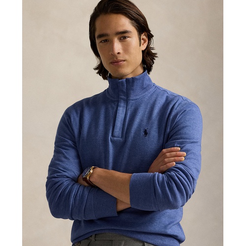 폴로 랄프로렌 Mens Luxury Jersey Quarter Zip Pullover