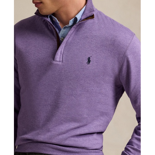 폴로 랄프로렌 Mens Luxury Jersey Quarter Zip Pullover