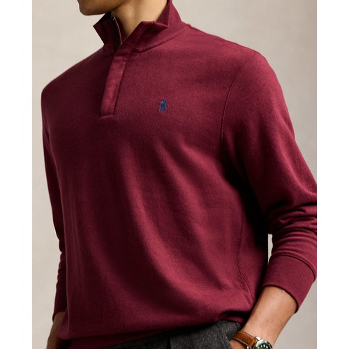 폴로 랄프로렌 Mens Luxury Jersey Quarter Zip Pullover