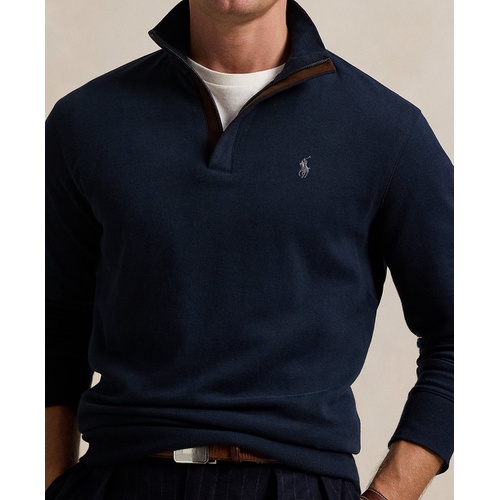 폴로 랄프로렌 Mens Luxury Jersey Quarter Zip Pullover