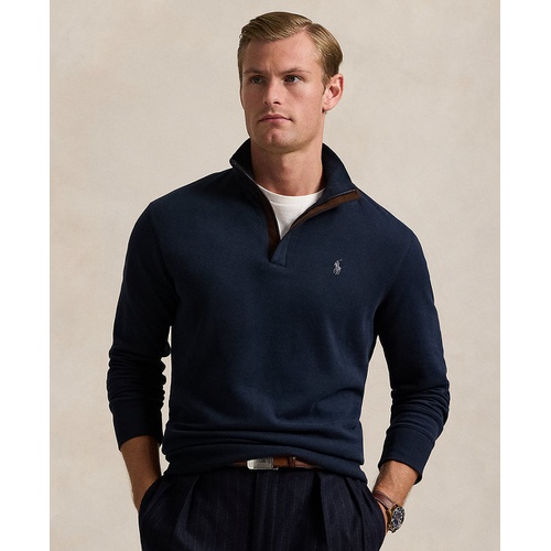 폴로 랄프로렌 Mens Luxury Jersey Quarter Zip Pullover