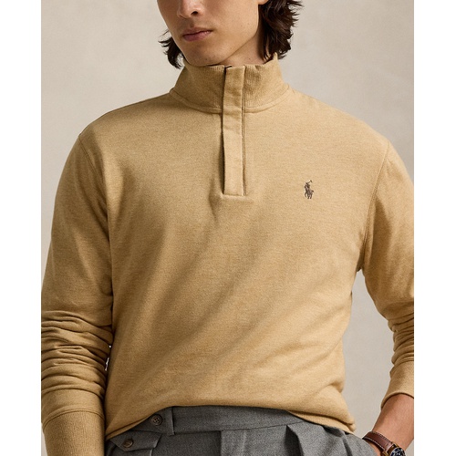 폴로 랄프로렌 Mens Luxury Jersey Quarter Zip Pullover