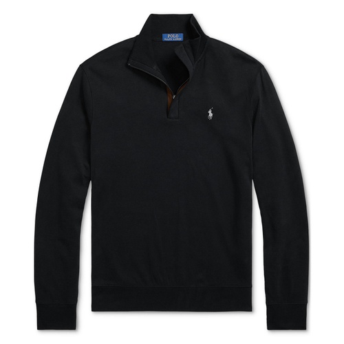 폴로 랄프로렌 Mens Luxury Jersey Quarter Zip Pullover