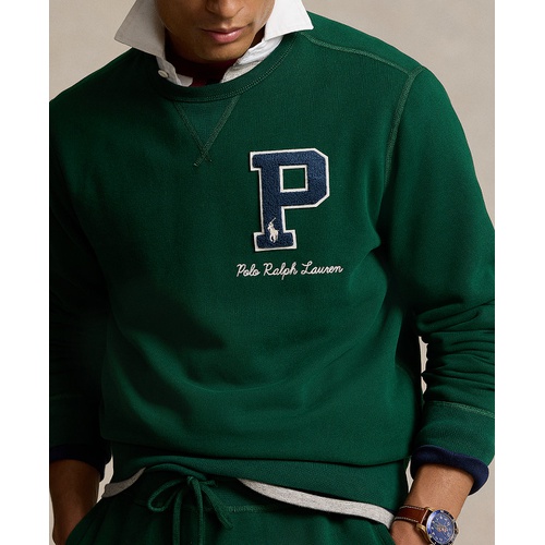 폴로 랄프로렌 Mens The RL Fleece Letterman Sweatshirt