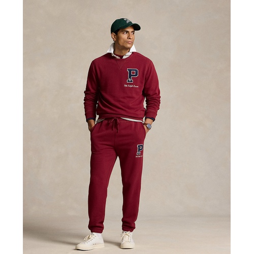 폴로 랄프로렌 Mens The RL Fleece Letterman Sweatshirt