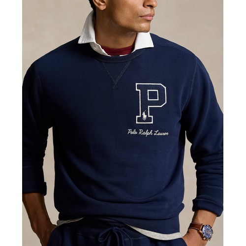 폴로 랄프로렌 Mens The RL Fleece Letterman Sweatshirt