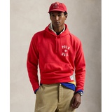 Mens Vintage Fit Polo Ball Fleece Hoodie