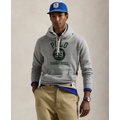 Mens Polo Basketball Fleece Hoodie