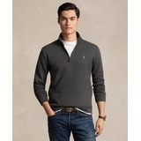 Mens Double Knit Mesh Quarter Zip Pullover