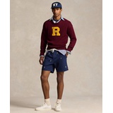 Mens 6 Inch Polo Prepster P Wing Shorts