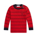 Baby Cotton Striped Waffle Knit Tee