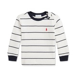 Baby Cotton Striped Waffle Knit Tee