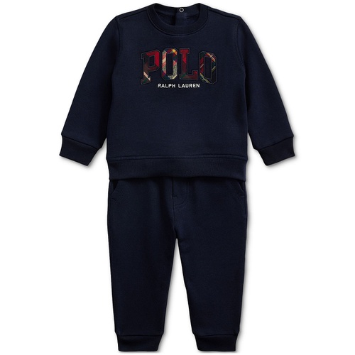 폴로 랄프로렌 Baby Fleece Brushed Sweatshirt & Pants 2 Piece Set