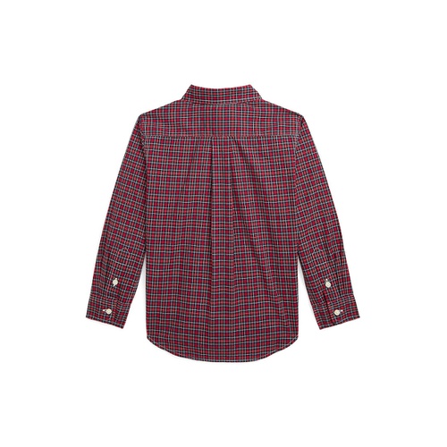 폴로 랄프로렌 Toddler and Little Boys Plaid Cotton Poplin Shirt