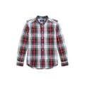 Big Boys Plaid Brushed Cotton Oxford Shirt