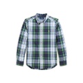 Big Boys Plaid Brushed Cotton Oxford Shirt