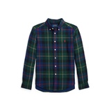 Big Boys Buffalo Check Double Faced Cotton Shirt