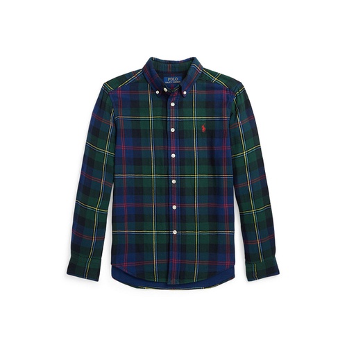 폴로 랄프로렌 Big Boys Buffalo Check Double Faced Cotton Shirt