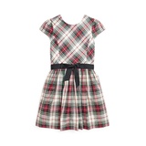 Big Girls Plaid Twill Dress