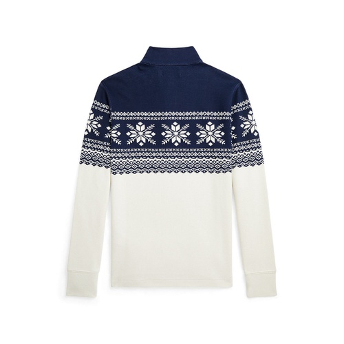 폴로 랄프로렌 Big Boys Snowflake Double Knit Pullover Sweatshirt