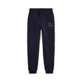 Big Boys Plaid Logo Fleece Jogger Pant