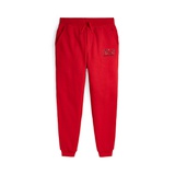 Big Boys Plaid Logo Fleece Jogger Pant