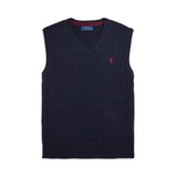 Big Boys Cable Knit Sweater Vest