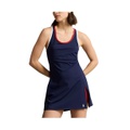 Womens Navy Team USA 2024 Summer Olympics Villagewear Performance Sleeveless Tank Dress