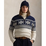 Mens Estate Rib Cotton Quarter Zip Pullover