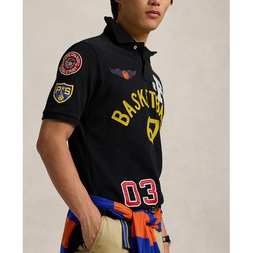 폴로 랄프로렌 Mens Classic Fit Basketball Mesh Polo Shirt