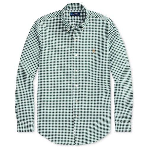 폴로 랄프로렌 Mens Classic Fit Gingham Oxford Shirt