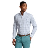 Mens Classic Fit Plaid Performance Shirt