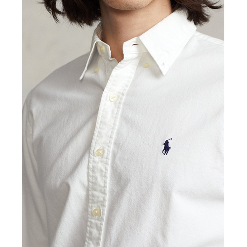 폴로 랄프로렌 Mens Garment Dyed Oxford Shirt