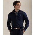 Mens Quilted Double Knit Jersey Pullover