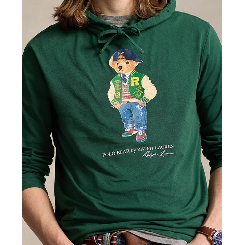 폴로 랄프로렌 Mens Polo Bear Jersey Hooded T Shirt