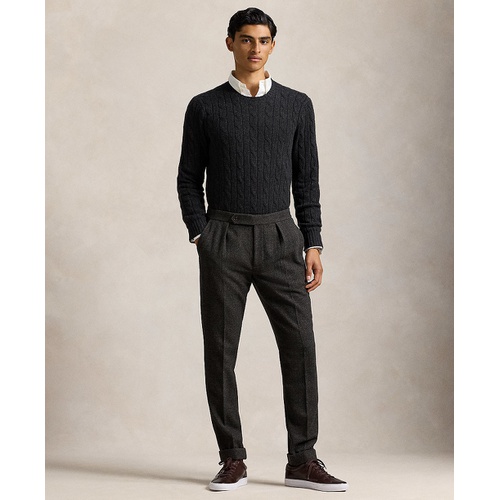 폴로 랄프로렌 Mens Birdseye Twill Pleated Trousers