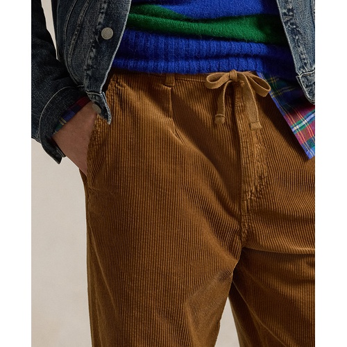 폴로 랄프로렌 Mens Classic Fit Pleated Corduroy Pants