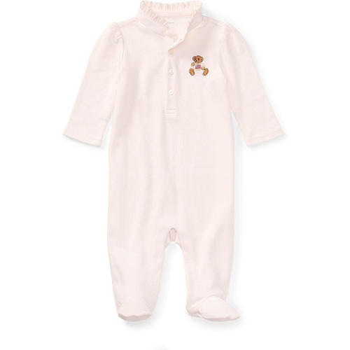 폴로 랄프로렌 Polo Ralph Lauren Kids Bear Embroidery Footie (Infant)