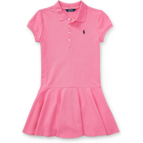 폴로 랄프로렌 Polo Ralph Lauren Kids Short-Sleeve Polo Dress (Big Kids)