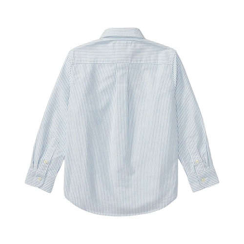 폴로 랄프로렌 Polo Ralph Lauren Kids Striped Cotton Oxford Shirt (Little Kids)